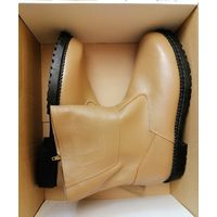 Сапоги мужск., новые, "нулевые", зимн., 43 р-р. Кожа, исск.мех.