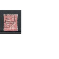 Марокко-1915,(Мих.В20)  гаш. , Стандарт, Надп. Красный Крест, Протекторат Франции, (одиночка)