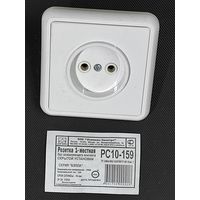 Розетка скрытой установки 1-местная без з/к