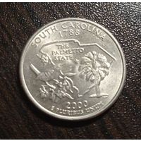 США. 25 центов. 2000. Южная Каролина. D