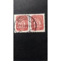 ПОРТУГАЛИЯ 1943 каравелла. Интересная дата штемпеля \288фк\
