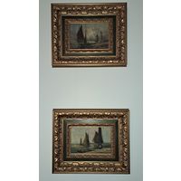 Старинные картины. Живопись масло.