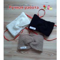 Бесшовная двойная повязка на голову, женская