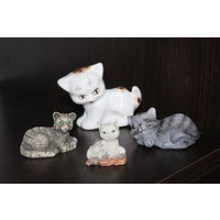 Декоративные статуэтки "Котики", 4 шт.