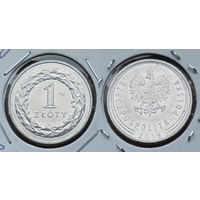 Польша, 1 злотый 2019 г.