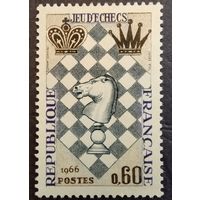 Франция. 1966г. Mi1542**. Шахматы.