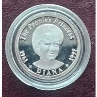 Замбия 75 квач, 1997 Принцесса Диана
