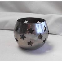 Подсвечник прорезной Звезда Рождество Новый год 02