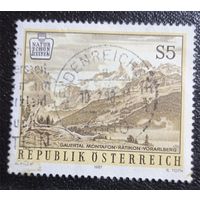 Лот 192 Австрия (1987) Живописные красоты Австрии. Гуэрталь Монтафон. AT1896