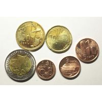 Азербайджан 1, 3, 5, 10, 20, 50 гяпиков 2021-2023 год, UNC