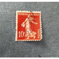 Марка Франция 1906 год Стандарт