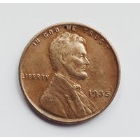 США. 1 цент 1935 год.