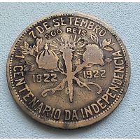 Бразилия 1000 реалов, 1922. 100 лет независимости Бразилии 7-14-22