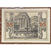 Нодгельд 25 пфеннигов 1921 год. Арнштадт. Веймарская республика