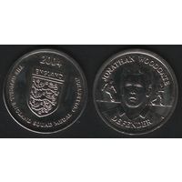 Official England Squad. Defender. Jonathan Woodgate -- 2004 England - The Official England Squad Medal Collection (f0