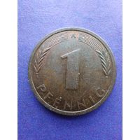 Германия ФРГ 1 пфенниг 1995 A
