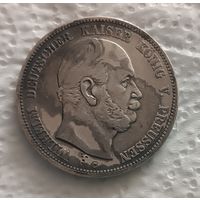 5 марок Пруссия 1876