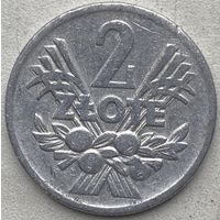 Польша 2 злотых 1960 г.