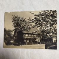 Чёрно-белая видовая открытка. Германия.