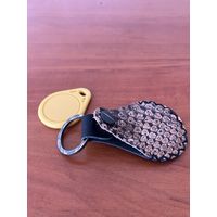 Брелок натуральная кожа.Ручная работа.