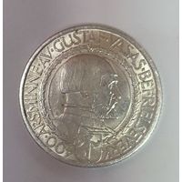 2 кроны 1921 Швеция - 400 лет независимости штемпельная!