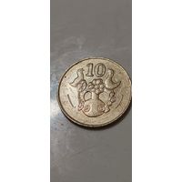 Кипр 10 центов 1994
