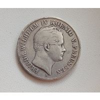 Пруссия Талер 1845 год Вильгельм lV