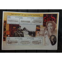 СЬЕРА ЛЕОНЕ ПАРОВОЗЫ ТРАНСПОРТ    MNH