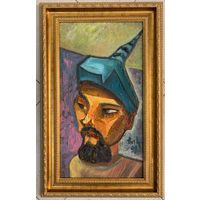 Акулов В.И. ДСП, масло. Размер 43х69 см . 2009 г.