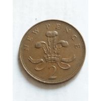 Великобритания 2 пенса 1971