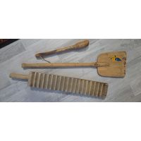 Рубель,лопатка и мешалка для мёда.