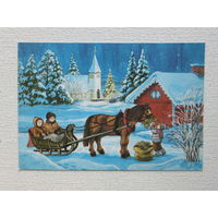 Финляндия с новым годом    10х14.5