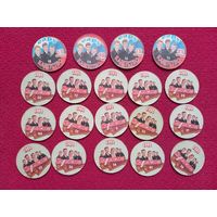 Фишки кепсы caps кадетство. Цена за все фишки.