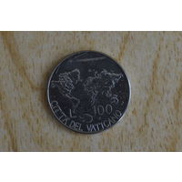 Ватикан 100 лир 1985 с 1 руб