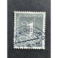 Германия 1955. Стандарт. Полная серия