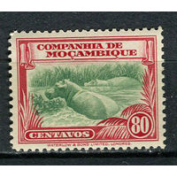 Португальские колонии - Мозамбик (Comp de Mocambique) - 1937 - Фауна. Бегемот 80С - [Mi.212] - 1 марка. MNH.  (Лот 20JQ)-T3P3