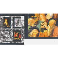 Того 2014  Живопись  ИСКУССТВО КАРТИНЫ    к/б+бл MNH