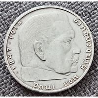 2 рейхсмарки 1938 А