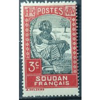 Судан 1931г. Французские колонии