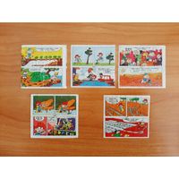 Вкладыши Mayfair Майфэер Комикс. Состояние хорошее. В коллекцию.