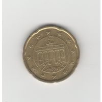 20 евроцентов Германия (ФРГ) 2009 G Лот 8485