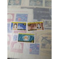 Марки Вьетнама, космос.