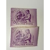 Венгрия 1954 Медицина, уход за детьми.