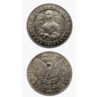 Сувенирная монета 1 доллар 1895 Мона Лиза