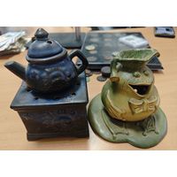 2 подсвечника керамических.