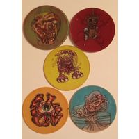 Фишки Chupa Caps #1, 16, 21, 28, 30