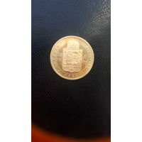 Венгрия 20 форинтов 1891 г
