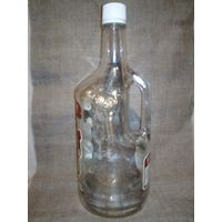 Бутылка 1,75 л коллекционная Этикетка пустая