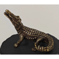 Статуэтка Крокодил Бронза