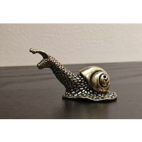 Статуэтка Улитка Бронза